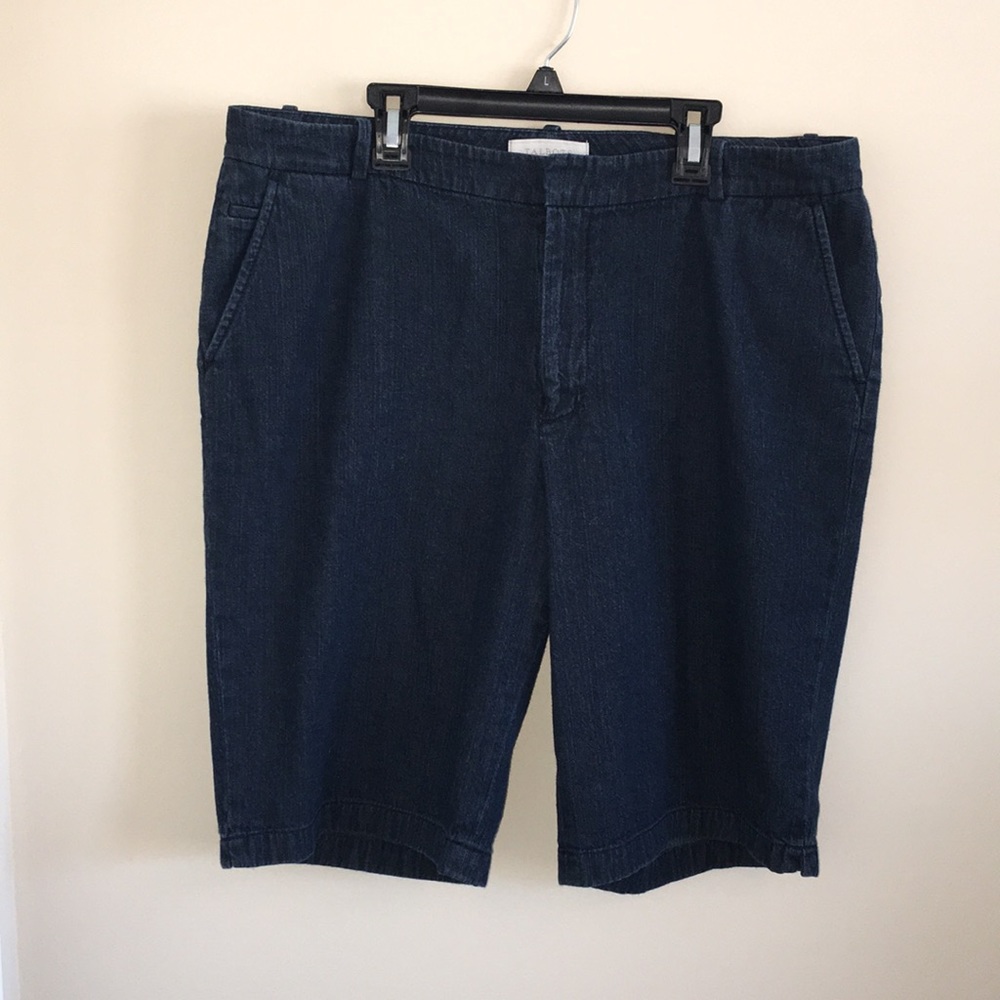 Talbots Jean shorts size 14 #98